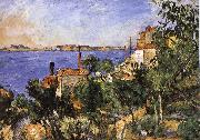 Paul Cezanne sea oil painting picture wholesale